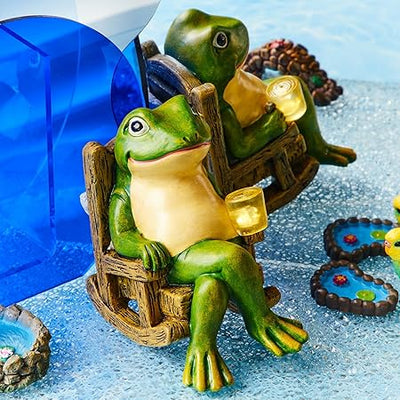 FrogShine - Solar Garden Lighting Sculpture