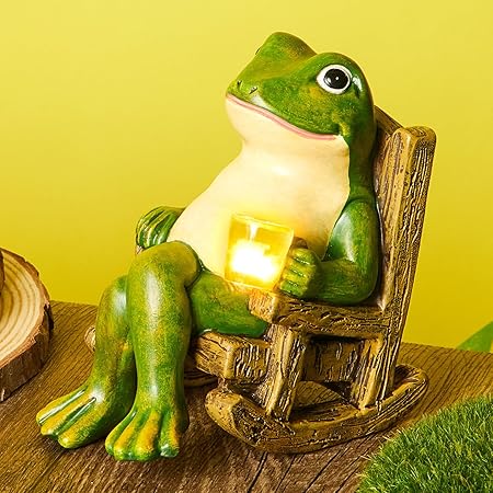 FrogShine - Solar Garden Lighting Sculpture