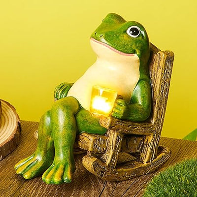 FrogShine - Solar Garden Lighting Sculpture