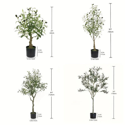 OlivaLeaf - Lifelike Olive Tree Decoration