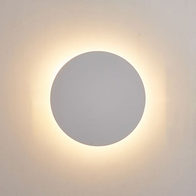 NightGlow – Metal Round Wall Light for Bedroom