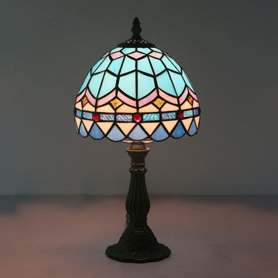 RadiantTints – Colored Glass Tiffany Lamp