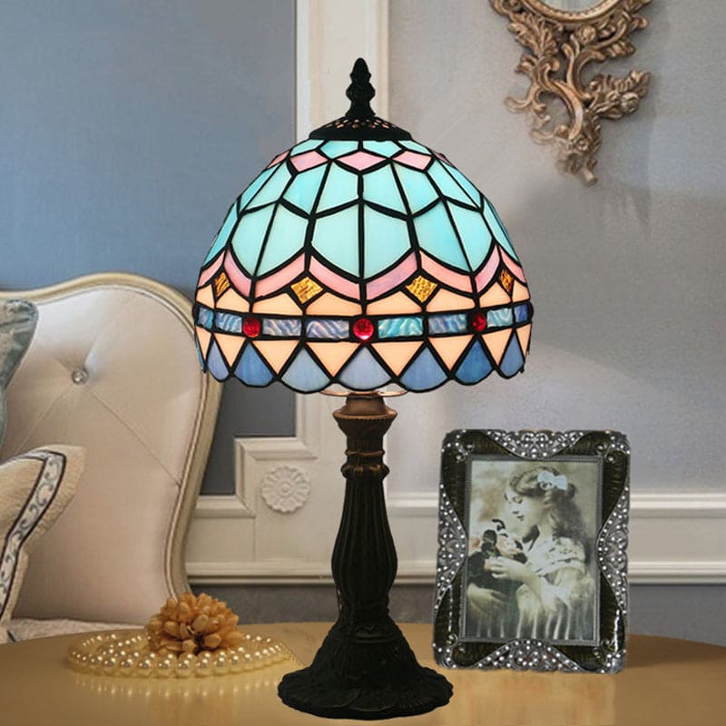 RadiantTints – Colored Glass Tiffany Lamp