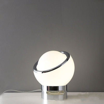 OpalGlow - French-Inspired Bauhaus Lamp