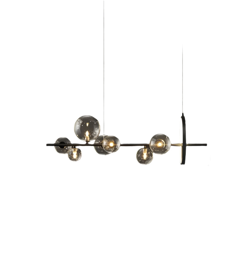 Glass blowing chandelier