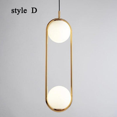 Harmony glass Pendant light
