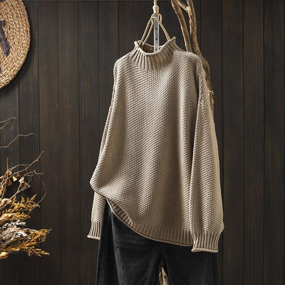 LuxeThread - Elegant Knitted Jumper