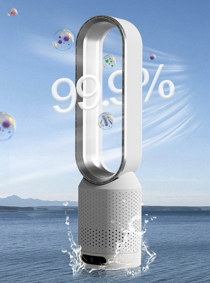 AirPure 3-in-1 Luftkühler mit Luftreiniger, Oszillation & LED-Touch