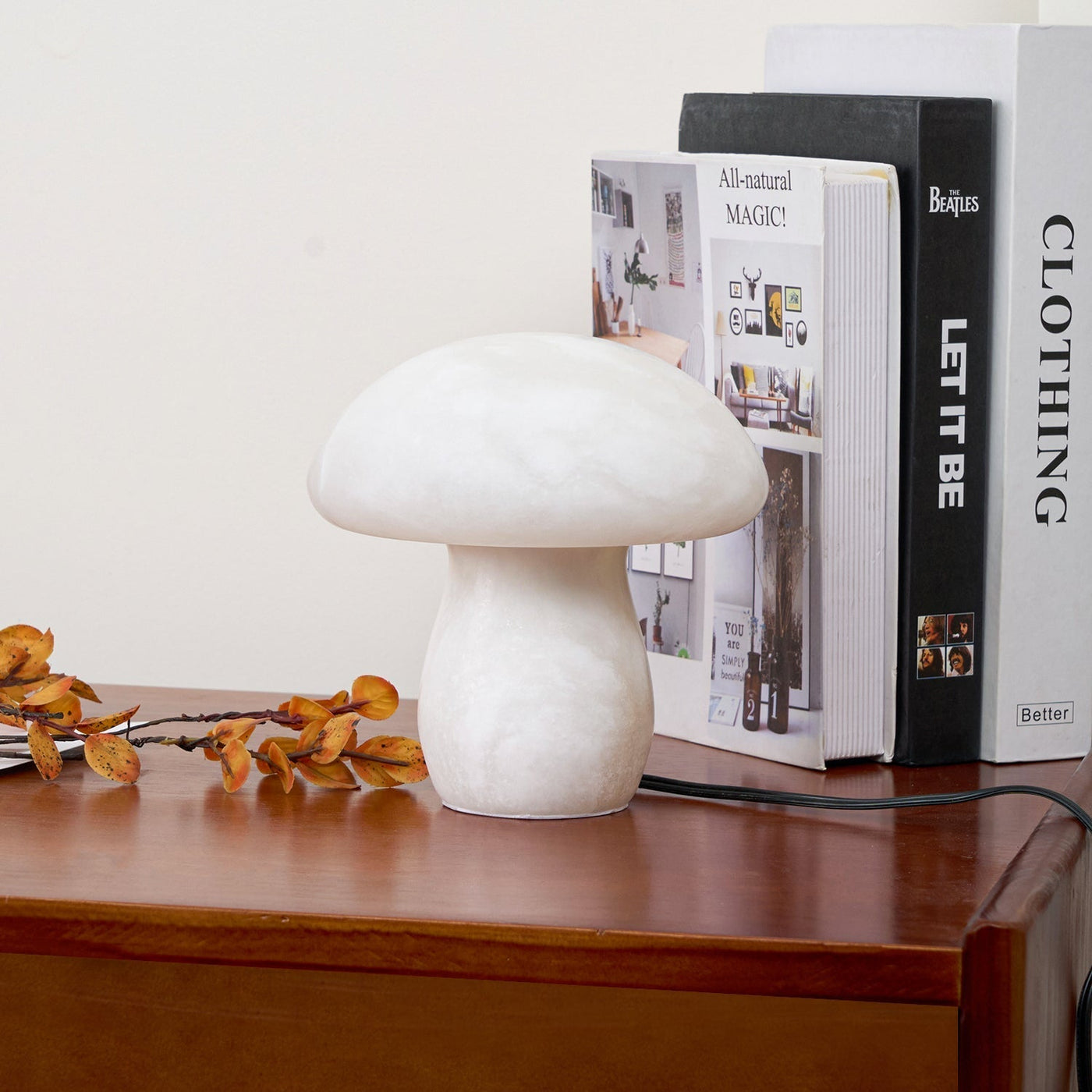 LuminousMushroom - Stylish Alabaster Lamp
