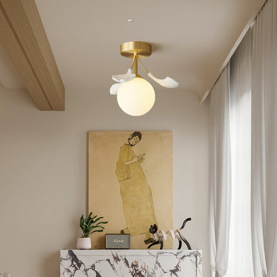 GingkoLuxe - Earthy Ceiling Illumination