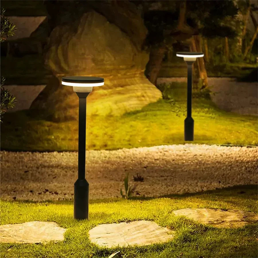 Modern Waterproof LED Outdoor Lamp - Energy Efficient Garden Light Fixture