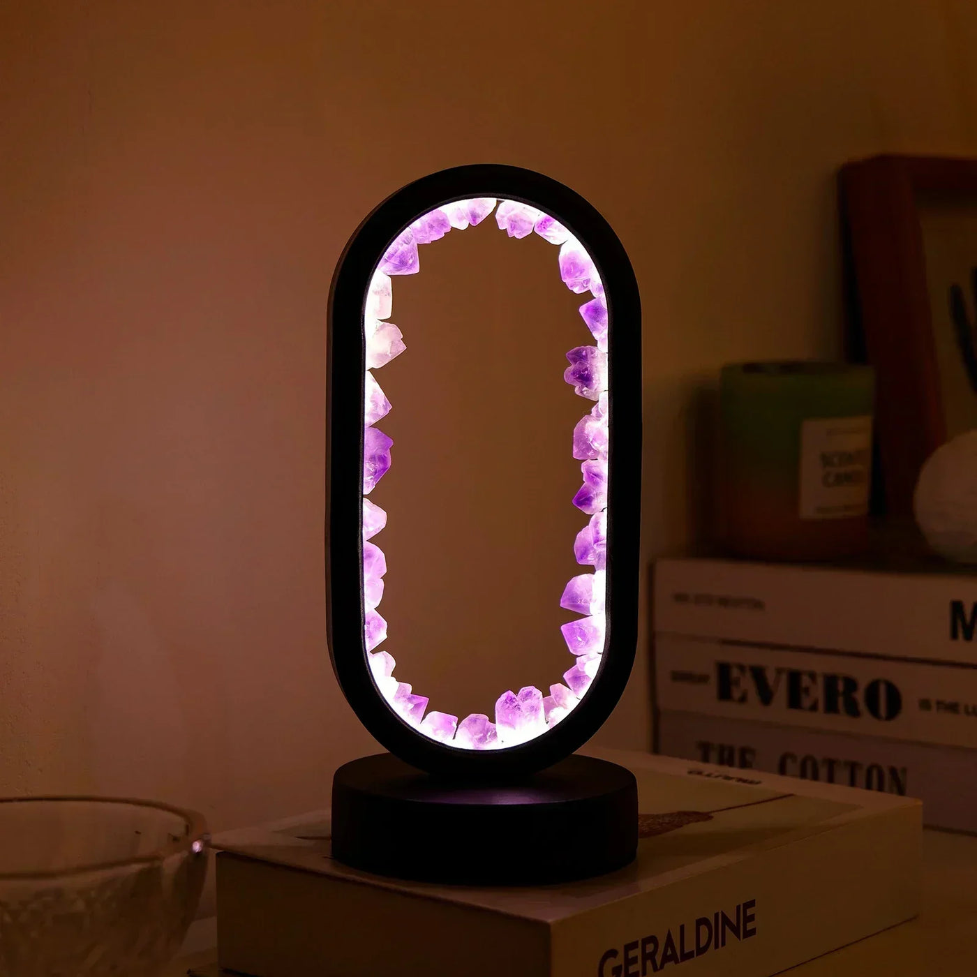 LavenderGlow - Amethyst Lighting for a Serene and Elegant Mood