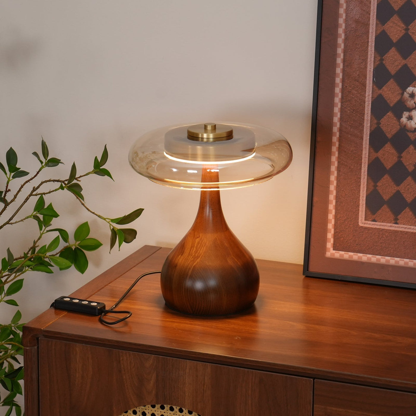 LumiWood – Elegant LED Table Light