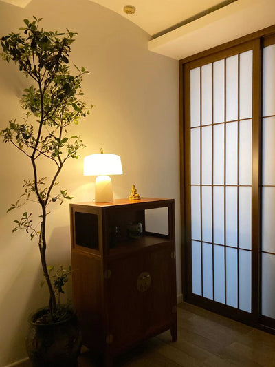AogaLuxe - Table Lamp with Sophisticated Form and Soft Light Emission