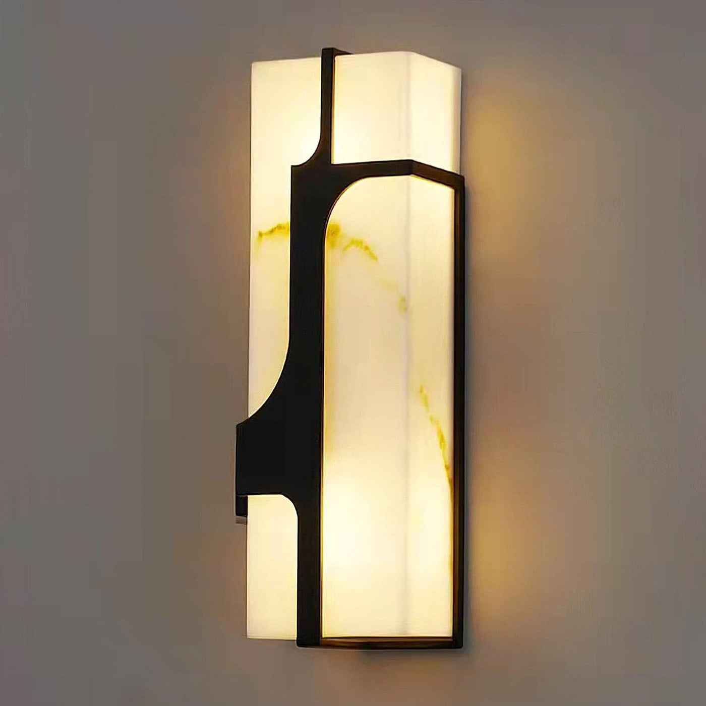OpalBeam – Marble Art Deco Wall Lamp for a Chic Appeal