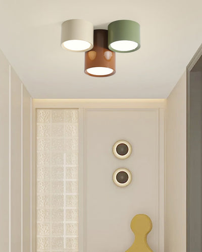 LuxeFusion - Ceiling Lamp with Integrated Materials and Warm Light