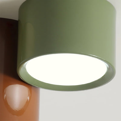 LuxeFusion - Ceiling Lamp with Integrated Materials and Warm Light