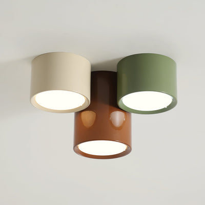 LuxeFusion - Ceiling Lamp with Integrated Materials and Warm Light