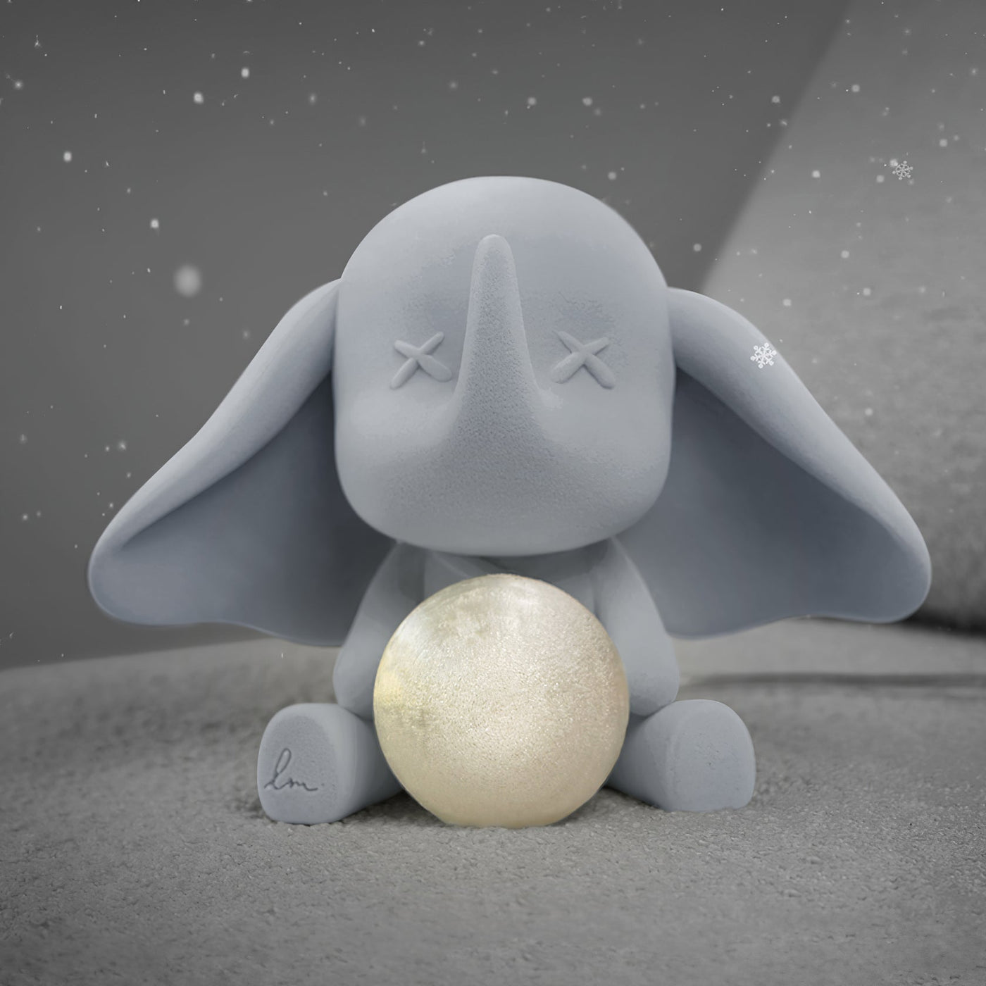 JumboGlow - Small Elephant Lamp