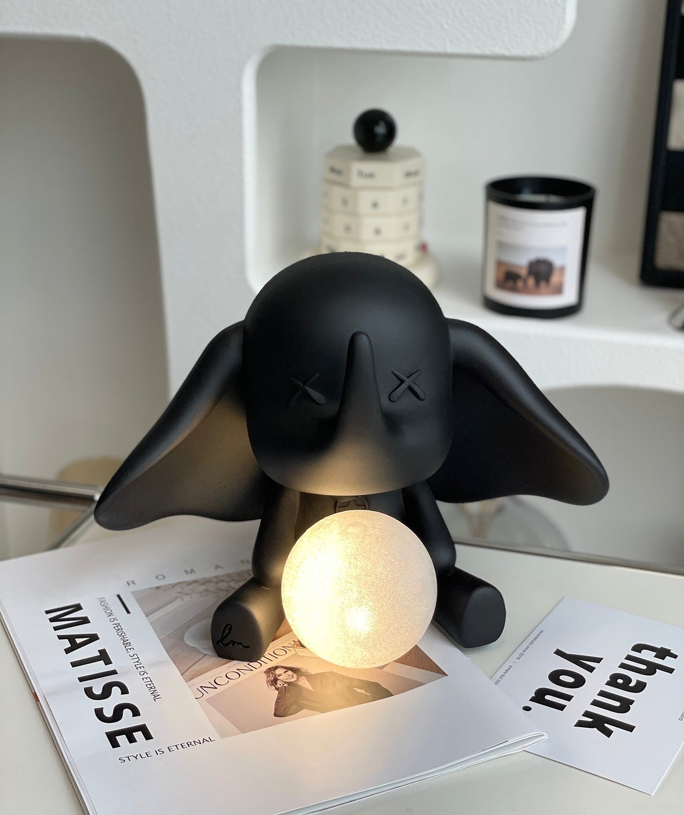 JumboGlow - Small Elephant Lamp
