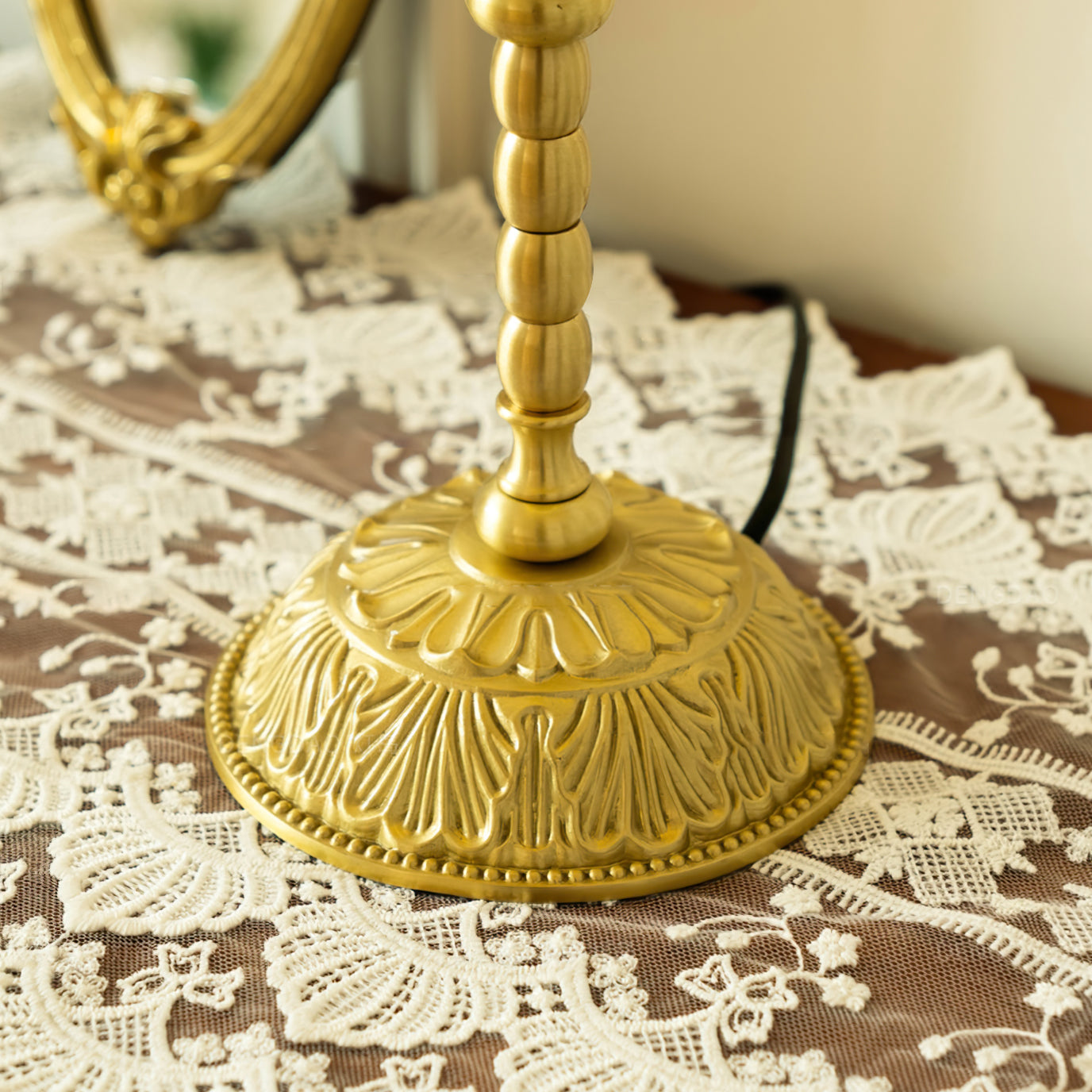 GlassBamboo - Luxe Table Lamp