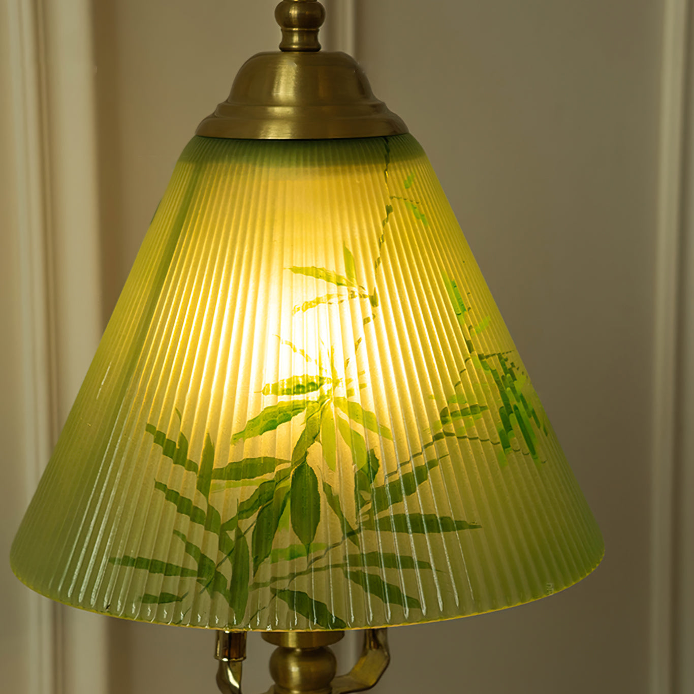 GlassBamboo - Luxe Table Lamp
