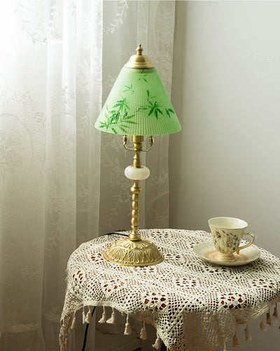 GlassBamboo - Luxe Table Lamp