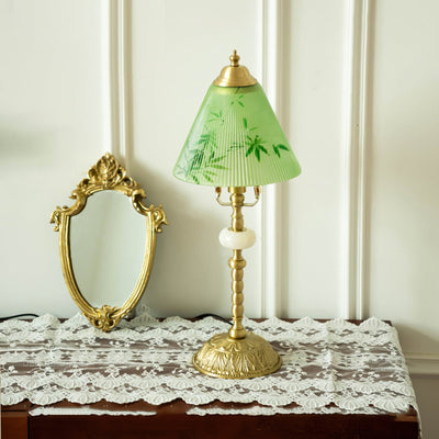 GlassBamboo - Luxe Table Lamp