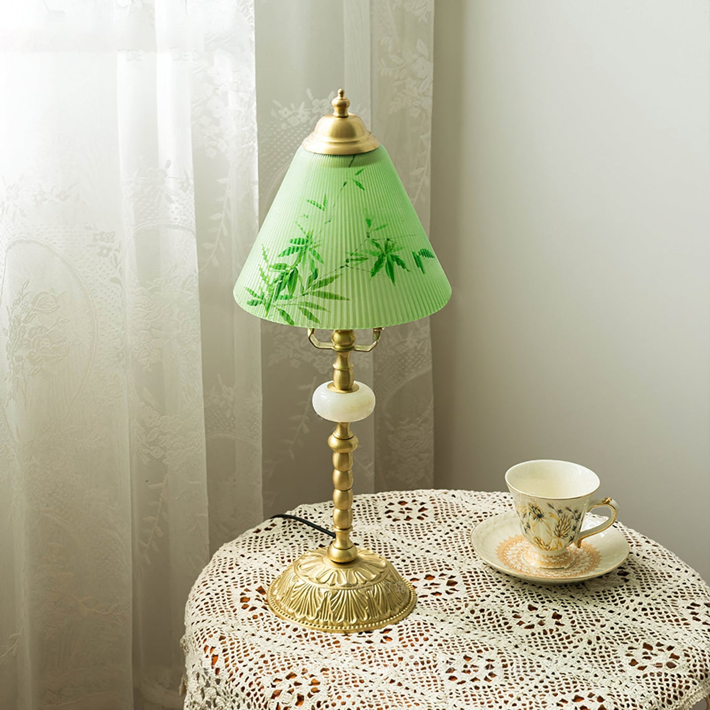 GlassBamboo - Luxe Table Lamp