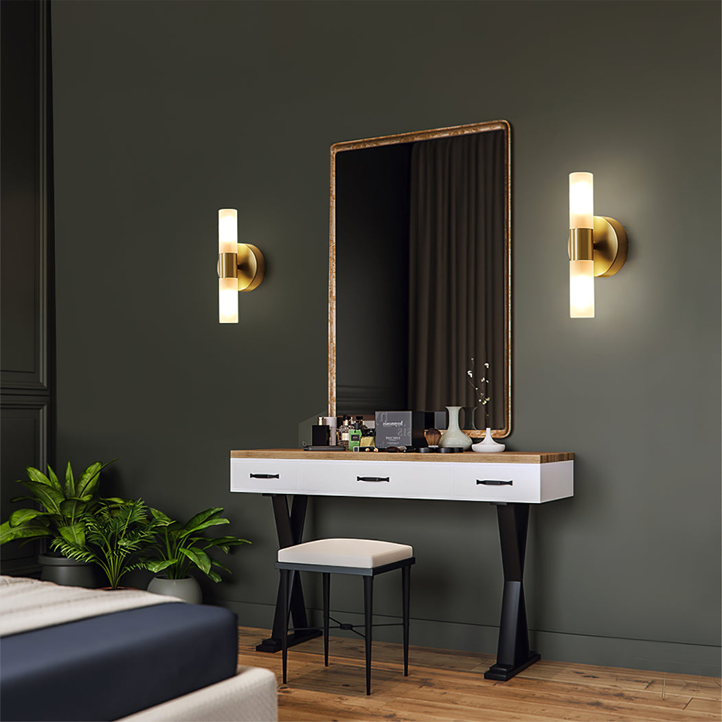 CylindraGlow – Chic Cylindrical Wall Lamp for Timeless Ambience