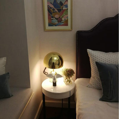 ChimeGlow – Clock-Inspired Elegant Table Lamp