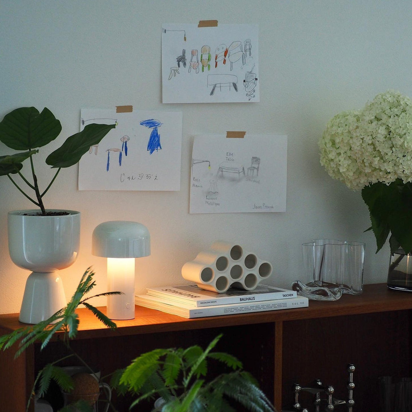 EcoGlow – Rechargeable LED Table Lamp with Portable Design