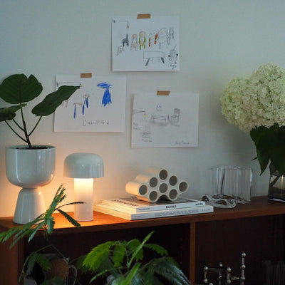 EcoGlow – Rechargeable LED Table Lamp with Portable Design
