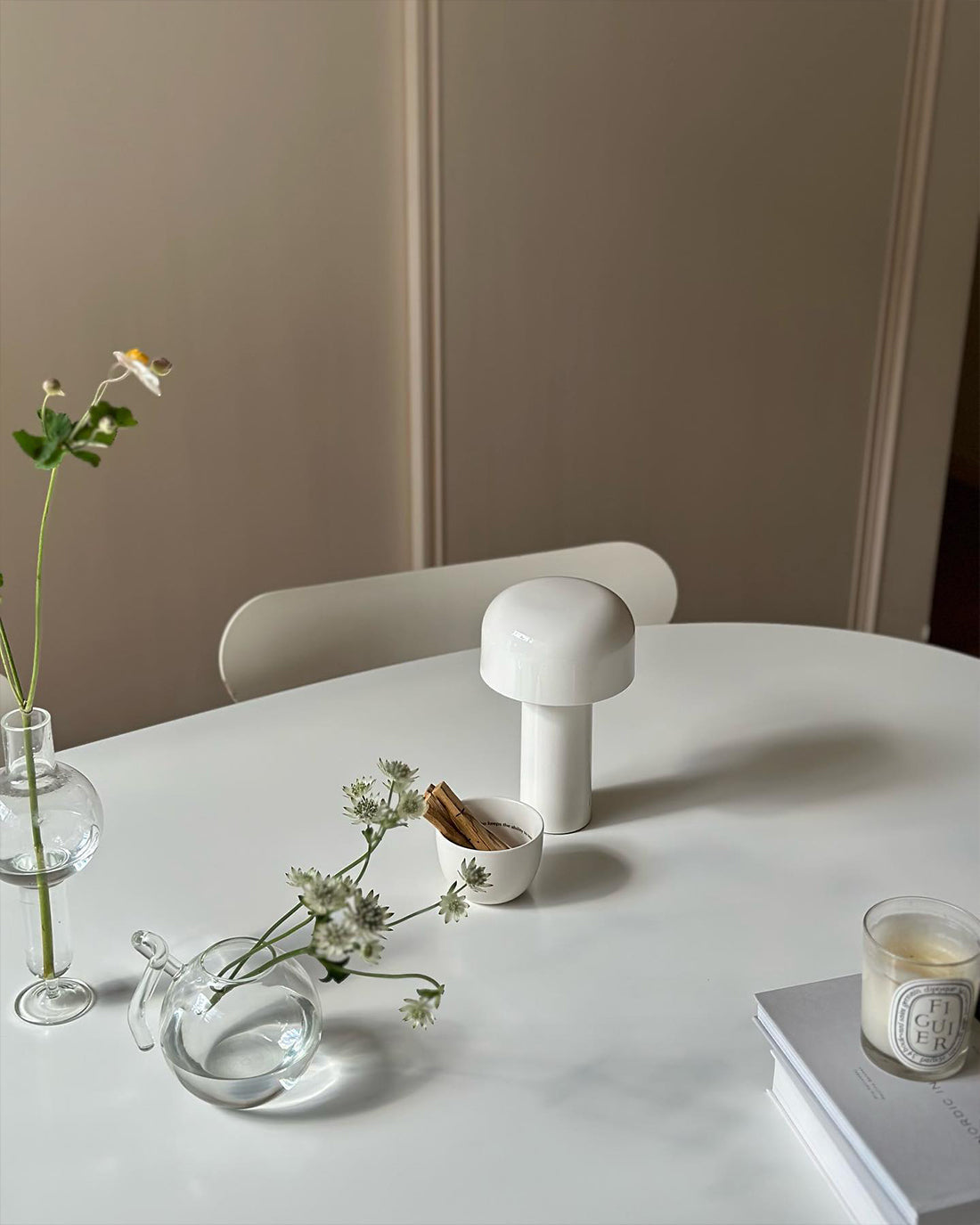 EcoGlow – Rechargeable LED Table Lamp with Portable Design