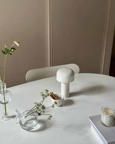 EcoGlow – Rechargeable LED Table Lamp with Portable Design