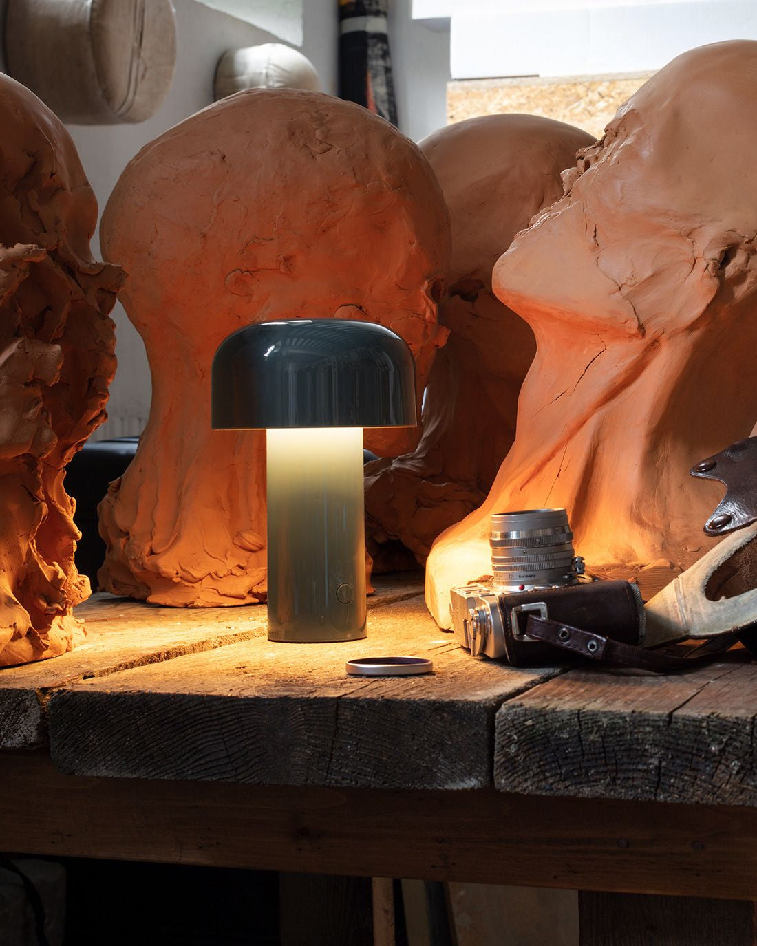 EcoGlow – Rechargeable LED Table Lamp with Portable Design