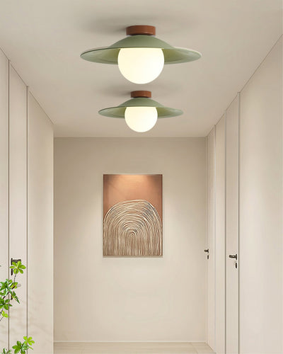 BezelAura - Ceiling Lamp with Luxe Details and Inviting Illumination