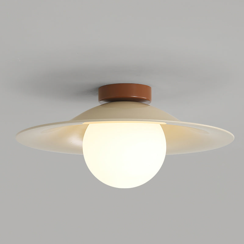 BezelAura - Ceiling Lamp with Luxe Details and Inviting Illumination