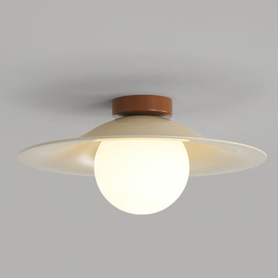 BezelAura - Ceiling Lamp with Luxe Details and Inviting Illumination