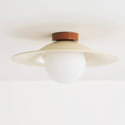 BezelAura - Ceiling Lamp with Luxe Details and Inviting Illumination