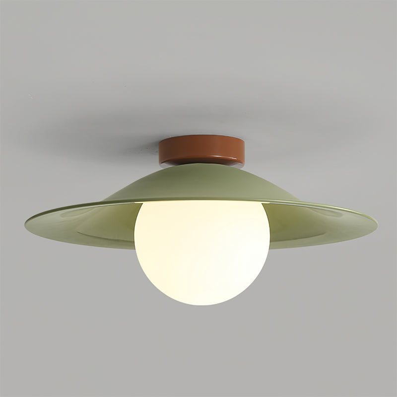 BezelAura - Ceiling Lamp with Luxe Details and Inviting Illumination
