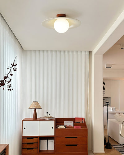 BezelAura - Ceiling Lamp with Luxe Details and Inviting Illumination