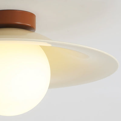 BezelAura - Ceiling Lamp with Luxe Details and Inviting Illumination