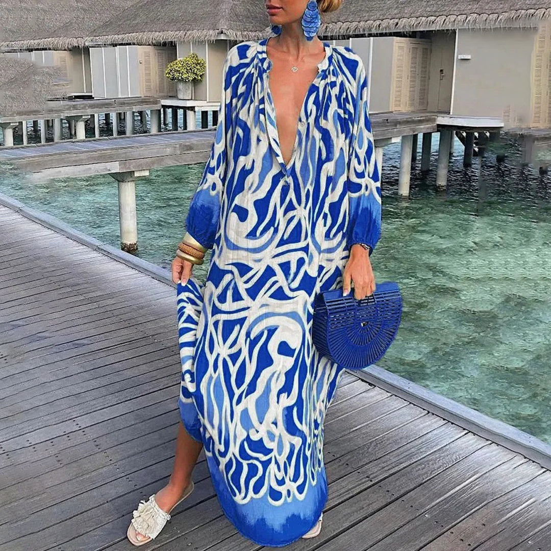 Lightweight Boho Womens Dress - Summer Comfort & Style, Soft Polyester