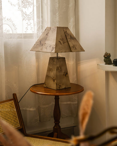 PineAura - Wooden Table Lamp