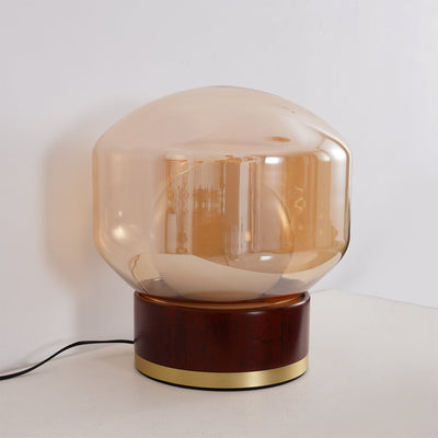LuxeBoule - Table Lamp with Geometric Shape and Cozy Light Diffusion