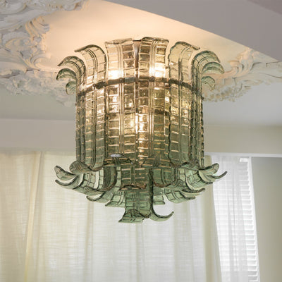 LuxeVetro - Ceiling Light with Italian Glass and Subtle Glow