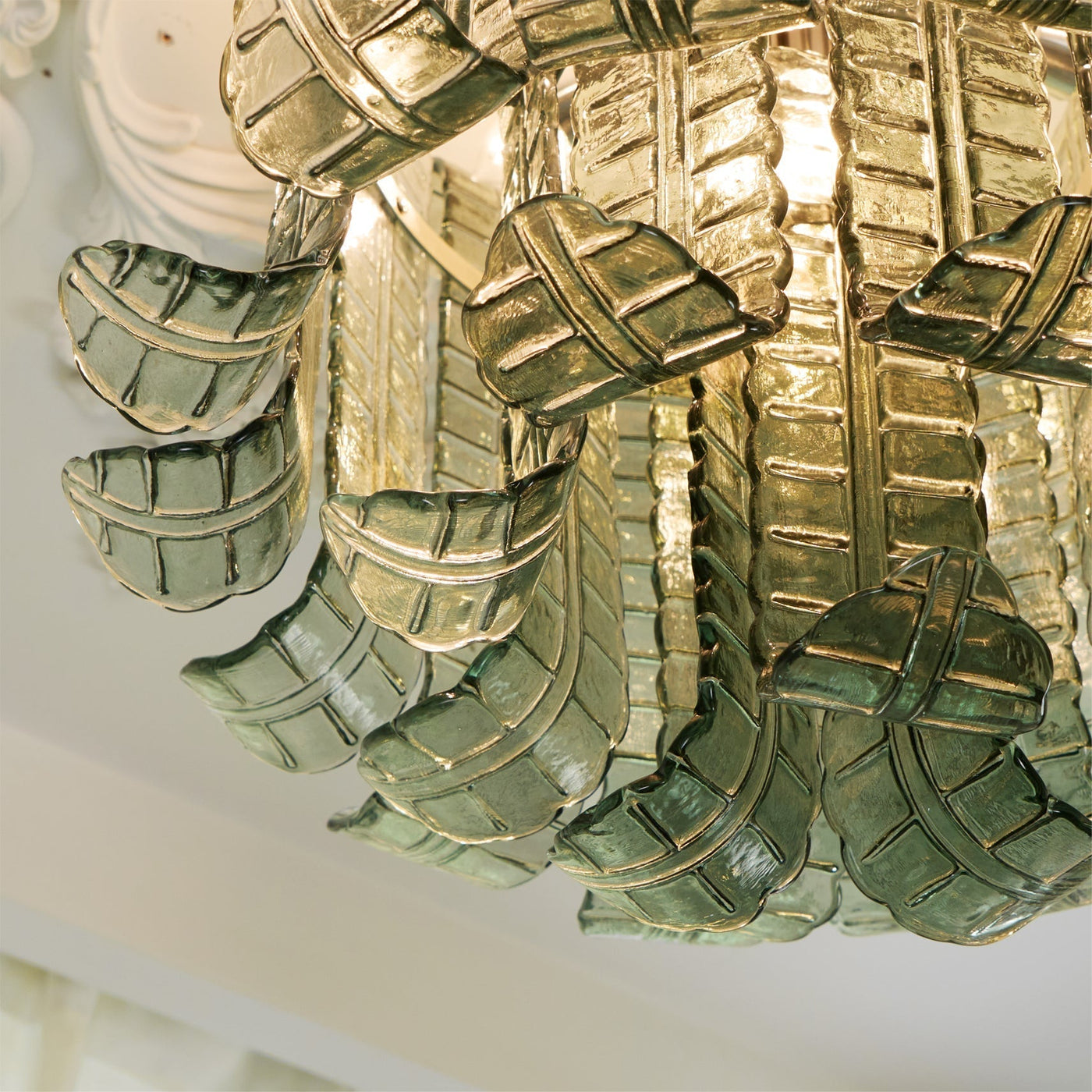 LuxeVetro - Ceiling Light with Italian Glass and Subtle Glow