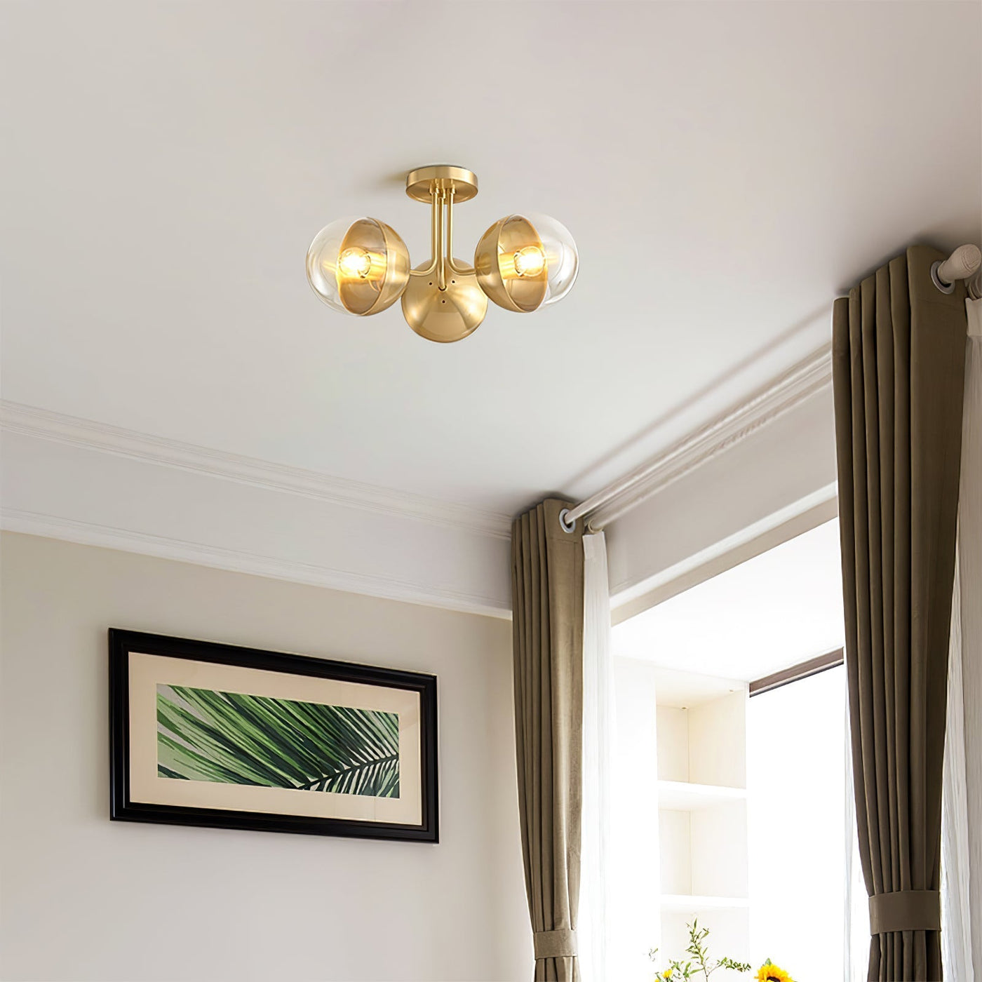 OpulentBrass - Designer Ceiling Light