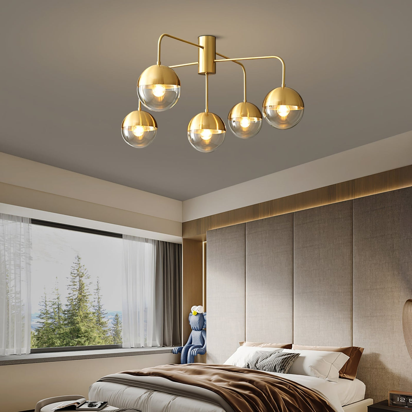 OpulentBrass - Designer Ceiling Light